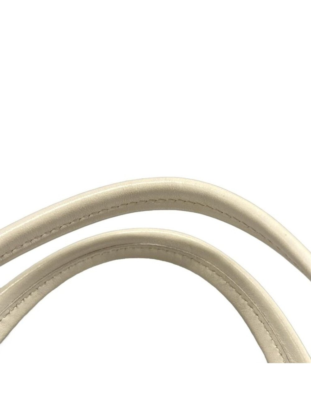 Prada Tote White Leather - Picture 10 of 15